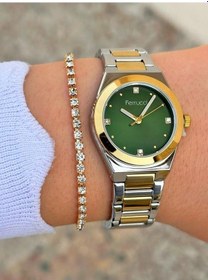 Resim Frc.ft.1.268 Ferrucci Çelik Kordon 30 Mt Suya Dayanıklı Yeni Sezon Şık Tasarım Kadın Kol Saati 