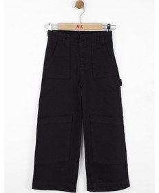 Resim Nk Kids Kız Pantolon 24ynk56706 Siyah 