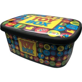 Resim Marsilyan Desenli Sığ Saklama Kutusu 36 Lt. 3 No ROYALEKS-M12216 