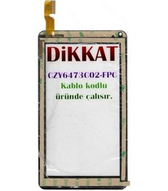 Resim Czy6473C02-Fpc Kablo Kodlu Dokunmatik 