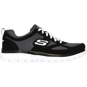 Resim Skechers Burns Agoura Erkek Ayakkabı 52635-BKW 