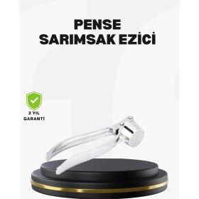 Resim Gültekin Profesyonel Sarımsak Ezici Sağlam Yapı ve Rahat Kavrama 