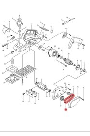 Resim Nesta Makita 1900b Planya Kayışı Ürün Kodu 225092-0 