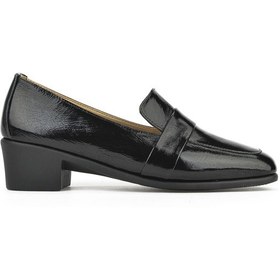 Resim Ziya, Kadın Hakiki Deri Topuklu Konfor Ayakkabı 1511050z3223 Siyah 1511050z3223 000 Siyah 