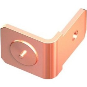 Resim Topraklama Soketi 90 Derece Tekli Bakir 