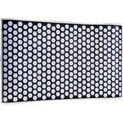 Resim 5 Adet Araba Petek Kuyruk Lambası Filmi Evrensel Kişilik Modifiye Hafif Film Etiketi Karbon Fiber Siyahı 