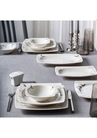 Resim Güral Caroline 54 Parça 12 Kişilik Yemek Takımı 67131 4858621 