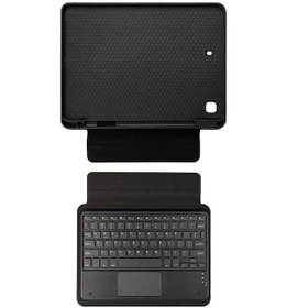 Resim Apple Uyumlu iPad, 7. Nesil 10.2 Bluetooth Klavyeli Kılıf A2197 A2200 A2198 