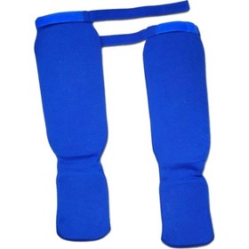Resim Suntek Tekmelik Tekmelikler Müsabaka Kickboks Muay Mavi-renk-l Mavi 