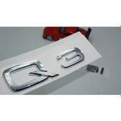 Resim Audi Q3 45 TFSi Krom ABS 3M 3D Bagaj Yazı Logo Orjinal Ürün ORJİNAL ÜRÜN AYNI GÜN ÜCRETSİZ KARGO