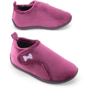 Resim Gezer Kız Çocuk Sıcacık Ev Okul Kreş Ev içi Panduf Ayakkabı 