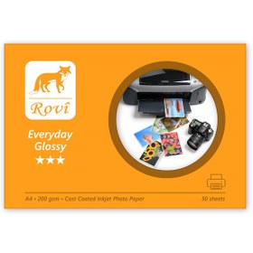 Resim Rovi Everyday Parlak Fotoğraf Kağıdı 200Gsm 50Yp A4 