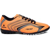 Resim Albishoes Erkek Dişsiz Çim Turuncu Halısaha Futbol Ayakkabısı Turuncu 