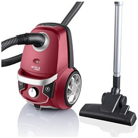 Resim Arnica Vesta Toz Torbalı Elektrikli Süpürge , 750w ,4,5 Lt Toz Haznesi , 0,2 Kg , Kırmızı 