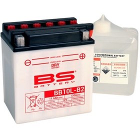 Resim Bs Battery Bb10l-b2 Dry Motosiklet Aküsü 