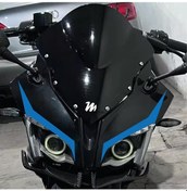 Resim Bajaj Rs200 2'li Ön Kafa Sticker Etiket Modeli Mavi 