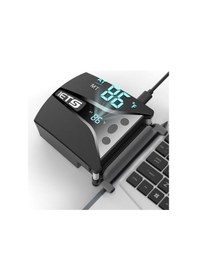 Resim UpWay GT202 IETS Notebook Laptop Vakum Soğutucu Fan Dijital Göste 