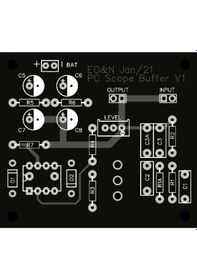 Resim Pc Ses Kartı Için Oscilloscope Arayüz Devre Kartı 
