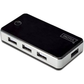 Resim Digitus Da-70231 4'lü Usb 3.0 Hub,Siyah 