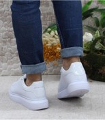 Resim Best Of ERKEK BEYAZ YÜKSEK TABAN HAFİF TAM ORTOPEDİ SPOR AYAKKABI 