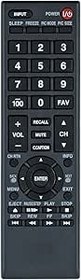 Resim ezControl Toshiba-TV-Uzaktan Kumanda için Evrensel Uzaktan Kumanda, Tüm Toshiba TV LCD LED 3D HDTV Smart TV CT-90325 CT-90326 CT-90329 CT-8037 CT-90302 CT-90275 CT-90 CT-90366 için Yedek Uzaktan Kumanda 