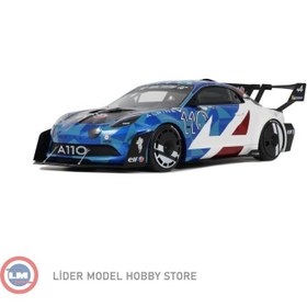 Resim 1:18 OTTO 2023 Renault Alpine A110 Pikes Peak 