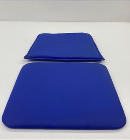 Resim Knsz minder seti 1 li zng&mğr&uslu mvi suni deri tel bar sandalyesi oturma ve sırt minderi set 