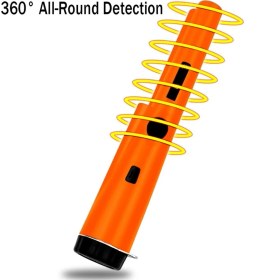 Resim Pratik Altın Metal Dedektörü Taşıma Kemer Kılıfı Hediye 