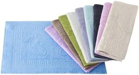 Resim Menderes Home Cotton Collection Bukle Ayak Havlusu Ayak İzli Mint 