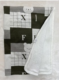 Resim 226115 Welsoflu Kalın Battaniye-vişne Haki 