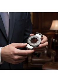 Resim Yuvarlak Model Metal Puro Kesici Silver 66 Ring 