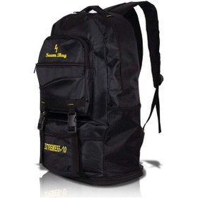 Resim Tiger Hiking Rainman Körüklü Dağcı Sırt Çantası Seyahat Ve Kamp Siyah 