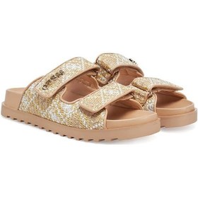 Resim Guess Fadelıze Kadın Terlik Fljfdefap19 Fljfzzfab19 Cream Cream Çok Renkli 