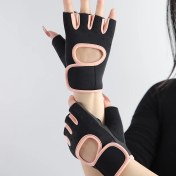 Resim Liangduo Shop Et Stili S Beden Yarım Parmak Spor Salonu Spor Eldivenleri Ağırlık Kaldırma Spor Açık Hava Spor Eldivenleri Bisiklet Nefes Şok Emme Egzersiz Eldivenleri (Yurt Dışından) 