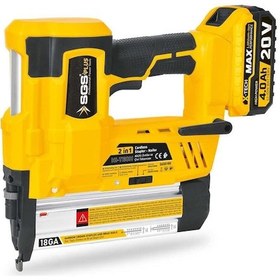 Resim Sgs 5165 Akülü 20 Volt Zımba Ve Çivi Çakma Tabanca Makinası 