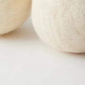 Resim Woolyball Yün Çamaşır Kurutma Makinesi Topu - 3 Adet Xl %100 Organik 