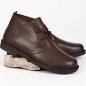 Resim Gönderi(R) Kahve Antik Gön Hakiki Deri Geniş Burun Lord Kalıp Kauçu 001 