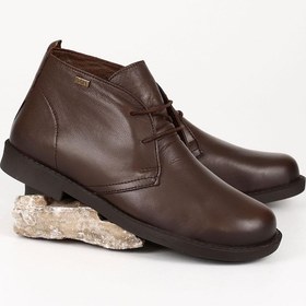 Resim Gönderi(R) Kahve Antik Gön Hakiki Deri Geniş Burun Lord Kalıp Kauçu 001 