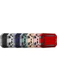 Resim Apple Uyumlu AirPods Pro Kılıf Zore Airbag 15 Kılıf Gold 