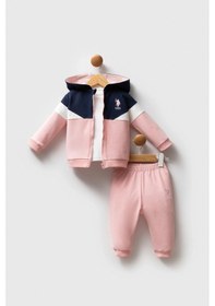 Resim U.s.polo Assn Kız Bebek 3lü Takım - Açık Pembe Açık Pembe 