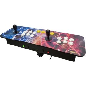 Resim Arcade Retro Tv Oyun Konsolu Ev Tipi Pandora Box Retro 6 Saga 3D Full 
