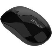 Resim AyrStore EVEREST SMW-973 KABLOSUZ USB SIYAH 2.4GHZ MOUSE 