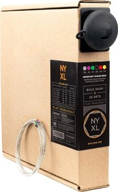 Resim D'Addario Elektro Gitar Telleri | Gitar Telleri E Gitar | Premium Telleri Elektro Gitar | En Popüler Tel Markası | NYXL1046-B25 | "New York" Çelik | Reg. Light (10-46) | 25'li Paket 