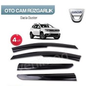 Resim Dacia Duster 4Lü Cam Rüzgarlık 2010 - 2017 Arası 