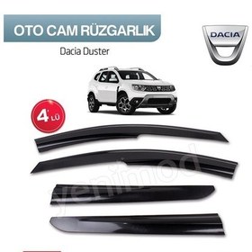 Resim Dacia Duster 4Lü Cam Rüzgarlık 2010 - 2017 Arası 