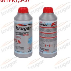 Resim KRUGER ANTIFRIZ KIRMIZI ORGANIK 1,5 LITRE (-37 DERECE) 