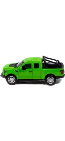 Resim Mixoyuncak Metal Ford Ranger Pikap Çek Bırak Işıklı Yeşil 12 cm 