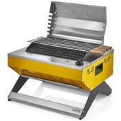 Resim Elektrikli Profesyonel Döküm Barbekü Marin Kullanıma Uygundur 