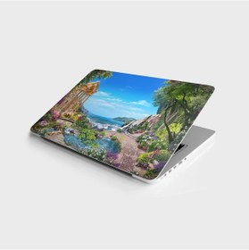 Resim Laptop Sticker Bilgisayar Notebook Pc Kaplama Etiketi Roma Bahçesi 