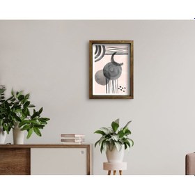 Resim Bk Home Doğal Masif Ahşap Çerçeveli Tablo 45X65Cm-71 (551057262) 